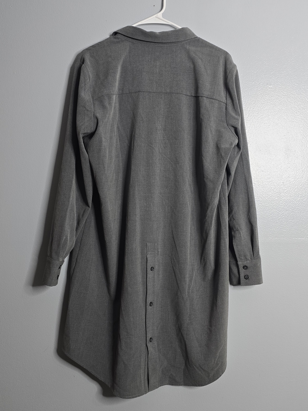 Sandwich Gray Popover Shirt Dress - Picture 3 of 8